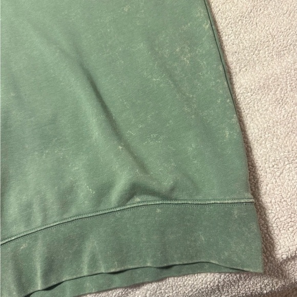 Nike Washed Fleece Hoodie Sweatshirt Jade Green Bleach - Picture 12 of 14